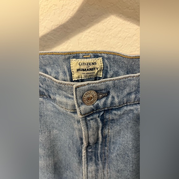 Citizens of Humanity Demy in Stargazer Cropped Flare Stretch Jeans Size 30 - Picture 11 of 16